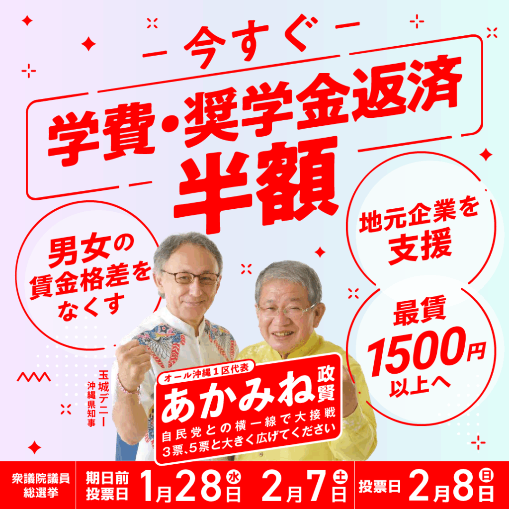 学費・奨学金返済半額を